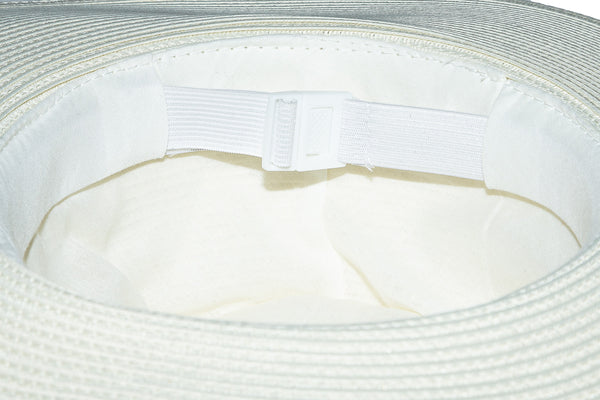 Azure Fedora Off White