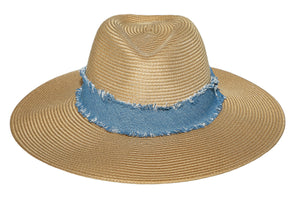 Azure Fedora Tan - Tau Collection