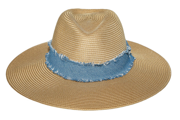 Azure Fedora Tan - Tau Collection