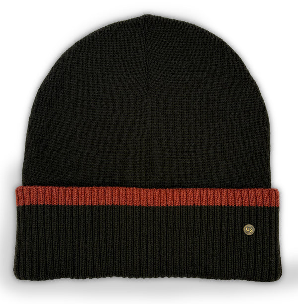 Arniston "Edge" Dark Brown Rust Beanie - Urban Supply SA