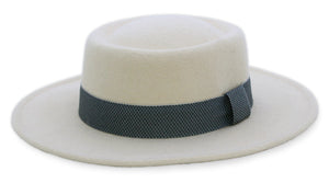 Golden Gate Cream Ribbed Navy