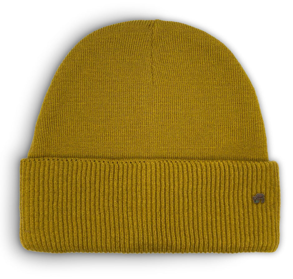 Rangers Row Mustard Comfort Beanie - Urban Supply SA
