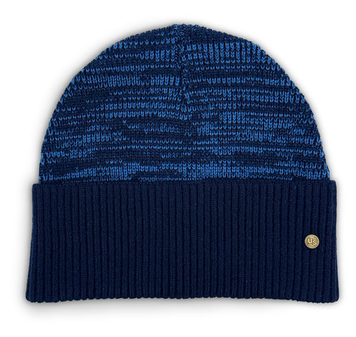 Ubuntu French Blue Navy  Melange Beanie - Urban Supply SA