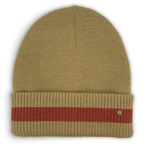 De Rust "Stripe" Khaki Beanie - Urban Supply SA