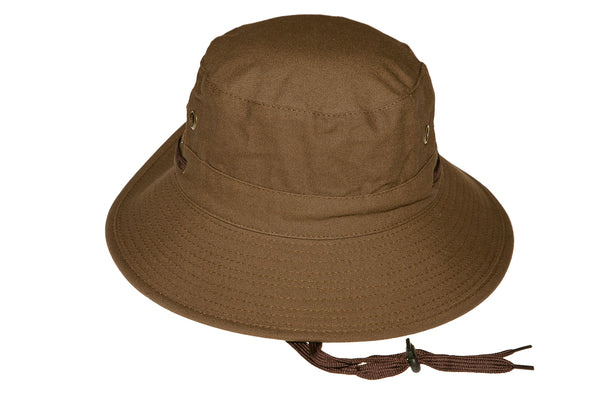 Cotton Bush Hat Brown - Unisex