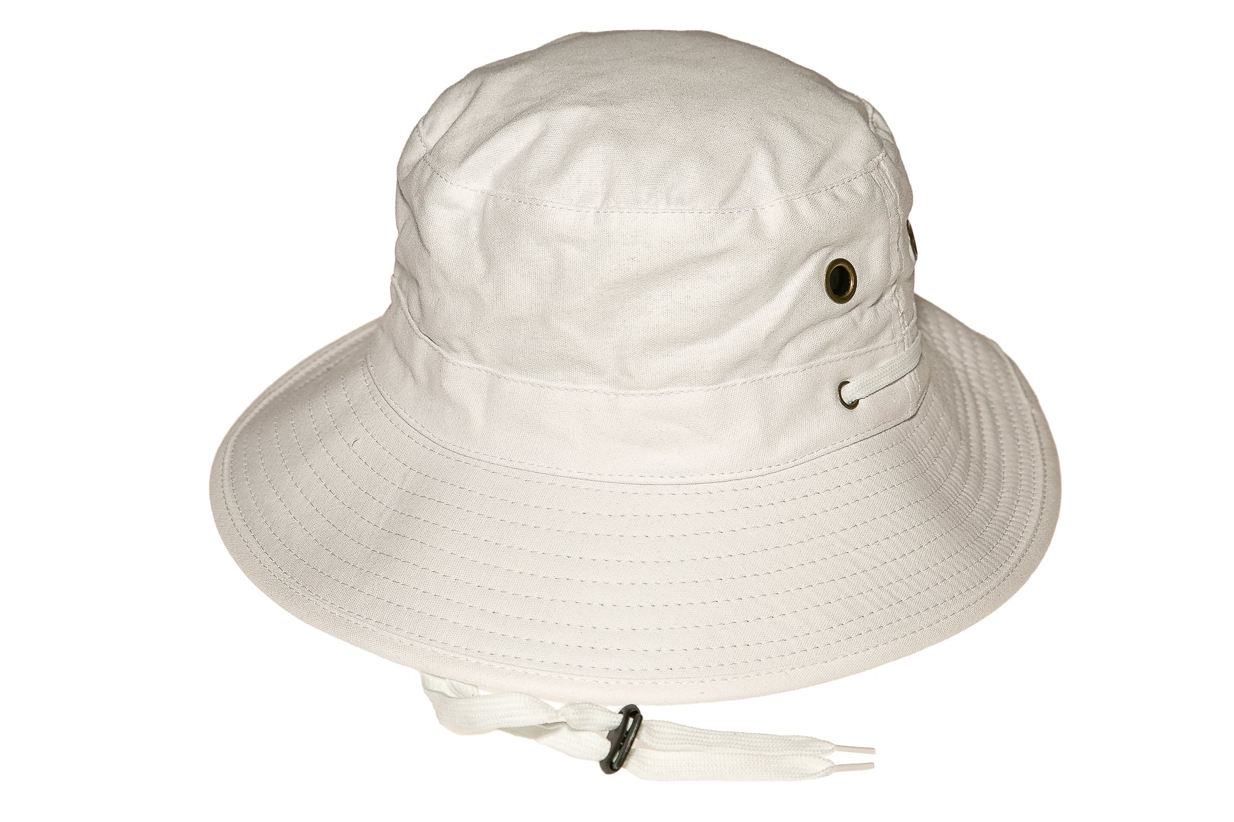 Cotton Bush Hat White - Unisex