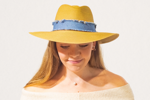 Azure Fedora Tan - Tau Collection