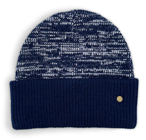 Ubuntu Navy White Melange Beanie - Urban Supply SA