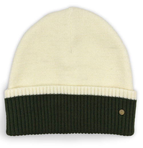 Arniston "Edge" Cream Olive Beanie - Urban Supply SA