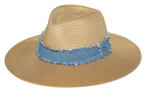 Azure Fedora Tan - Tau Collection