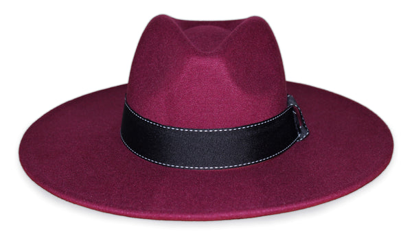 Sabi Maroon Black Stitch