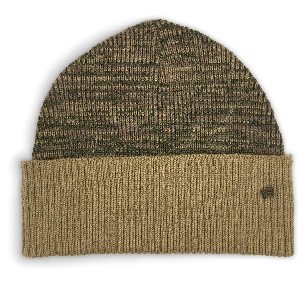 Maluti Mist Mushroom Olive Melange Beanie - Urban Supply SA