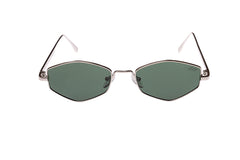 Frances Green Lens and Silver Frame Frame sunglasses - Urban Supply SA