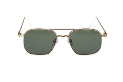 Andre Gold Frame and Green Lens sunglasses - Urban Supply SA