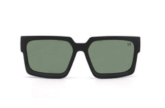 Petro Matt Black Frame Green Lens - Urban Supply SA