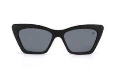 Margaret  Matt Black Frame & Dark Grey Lens - Urban Supply SA