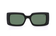 Leila Matt Black Frame Green Lens - Urban Supply SA